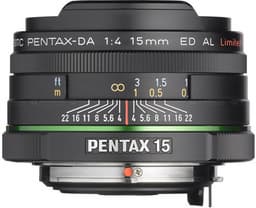 Широкоугольный объектив smc PENTAX-DA15mm F4ED AL Limited предназначен для зеркальных камер Pentax